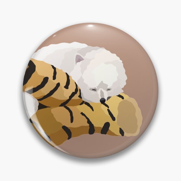 Item preview, Sleeping Pomeranian Puppy Dog Portrait Digital Illustration designed and sold by sherylwylie.