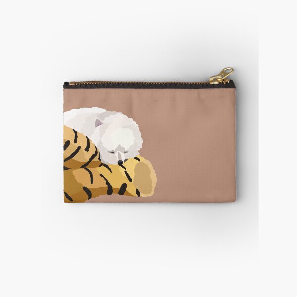 Item preview, Sleeping Pomeranian Puppy Dog Portrait Digital Illustration designed and sold by sherylwylie.