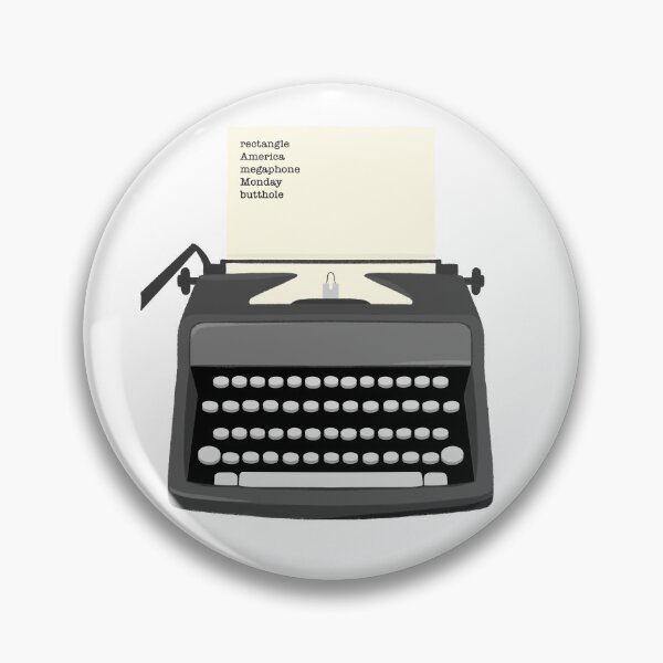 Item preview, Parks and Rec Ron Swanson Typewriter  designed and sold by cutermelon.