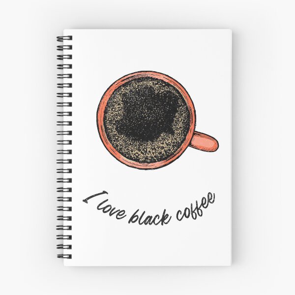 Aperçu de l'œuvre J'AIME LE CAFÉ NOIR créée et vendue par loooly16.