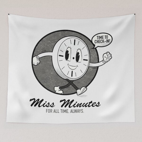 Item preview, Loki Miss Minutes ime o Check-In Retro  designed and sold by JoseDuarte.