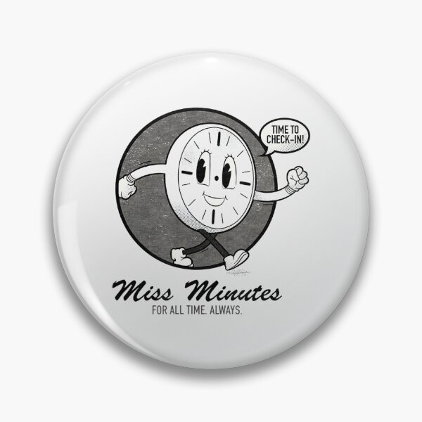 Item preview, Loki Miss Minutes ime o Check-In Retro designed and sold by JoseDuarte.