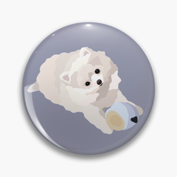 Item preview, Cachorro de Pomerania mirando hacia arriba Ilustración digital de retrato de perro designed and sold by sherylwylie.