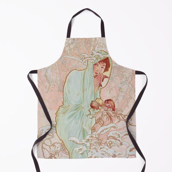 Item preview, Four Seasons by Mucha, Winter designed and sold by academic-art.