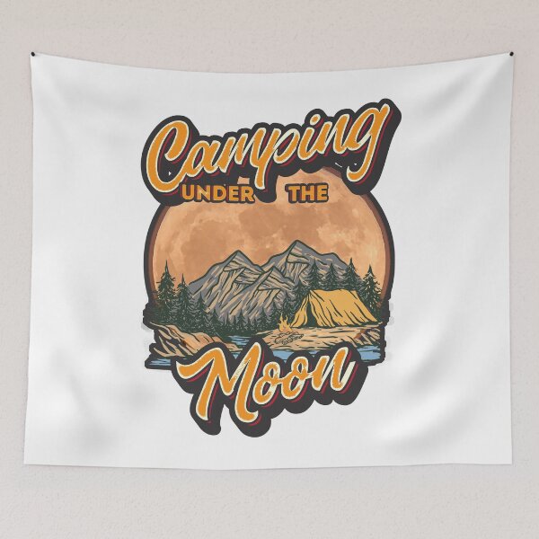 Item preview, Camping under the Moon designed and sold by csoDesign.