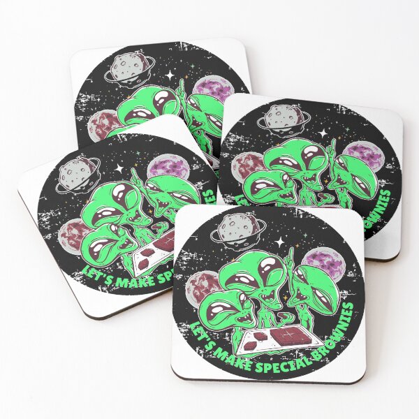 Item preview, ALIENS LET'S MAKE SPECIAL BROWNIES  designed and sold by TRIBExSPACE.