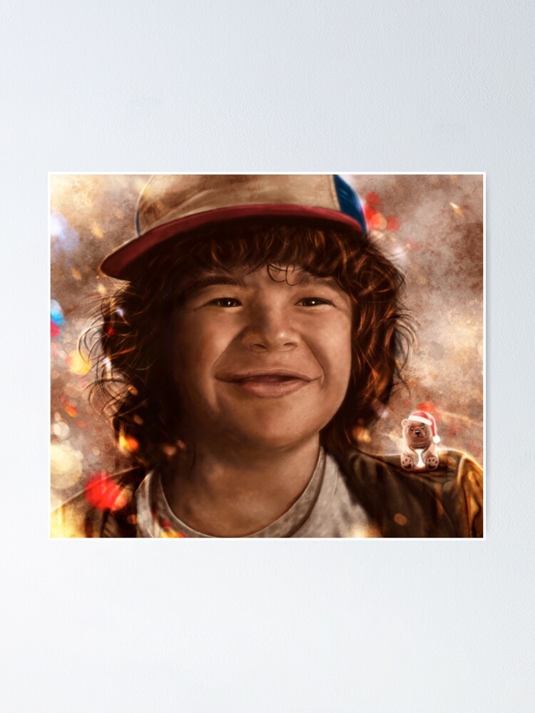 Stranger Things Dustin Poster By P1xer Redbubble