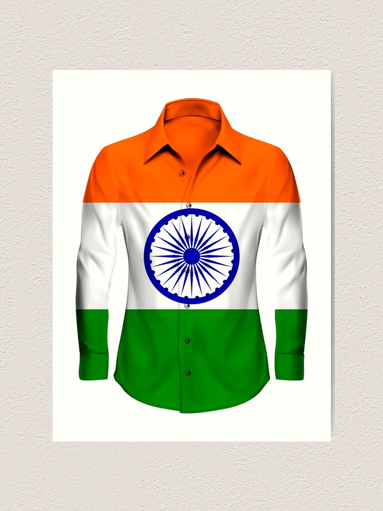 Indian flag 2025 shirt png