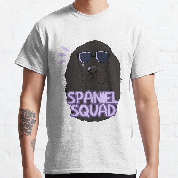 SPANIEL SQUAD (black) Classic T-Shirt