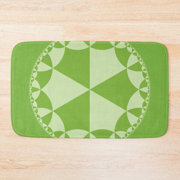 Item preview, hyperbolic square tiling green designed and sold by egg-pdf.