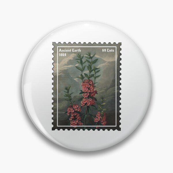 Item preview, Vintage Botany Plants Stamp designed and sold by PodiShawna.