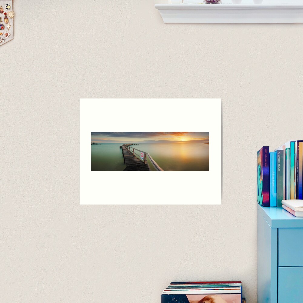 No Diving, Mornington Peninsula, Victoria, Australia Art Print