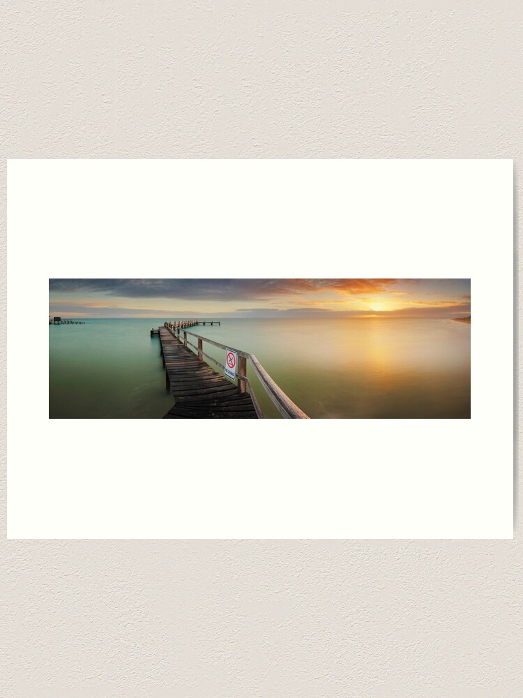 Alternate view of No Diving, Mornington Peninsula, Victoria, Australia Art Print