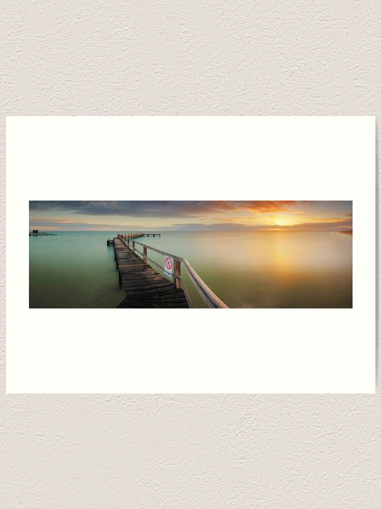 Alternate view of No Diving, Mornington Peninsula, Victoria, Australia Art Print