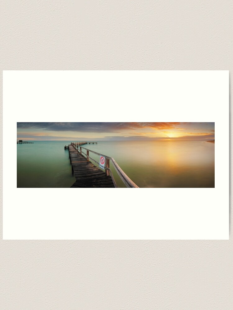 Alternate view of No Diving, Mornington Peninsula, Victoria, Australia Art Print