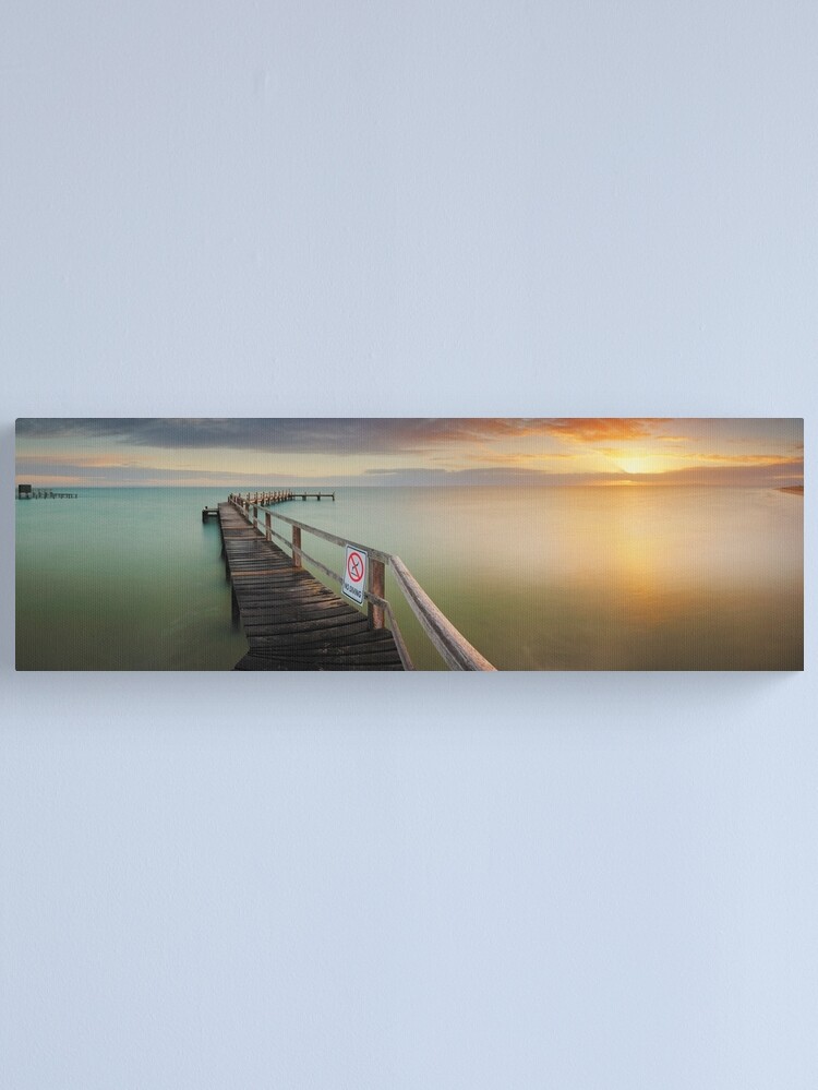 Alternate view of No Diving, Mornington Peninsula, Victoria, Australia Canvas Print