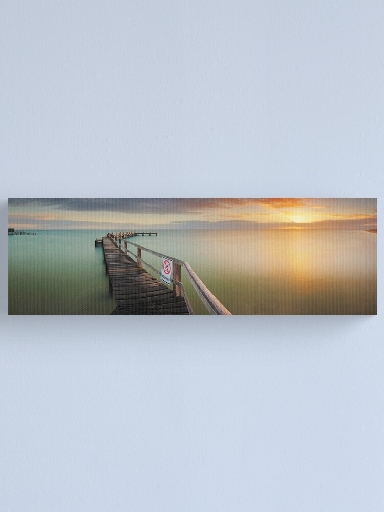Alternate view of No Diving, Mornington Peninsula, Victoria, Australia Canvas Print