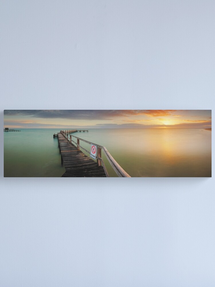 Alternate view of No Diving, Mornington Peninsula, Victoria, Australia Canvas Print