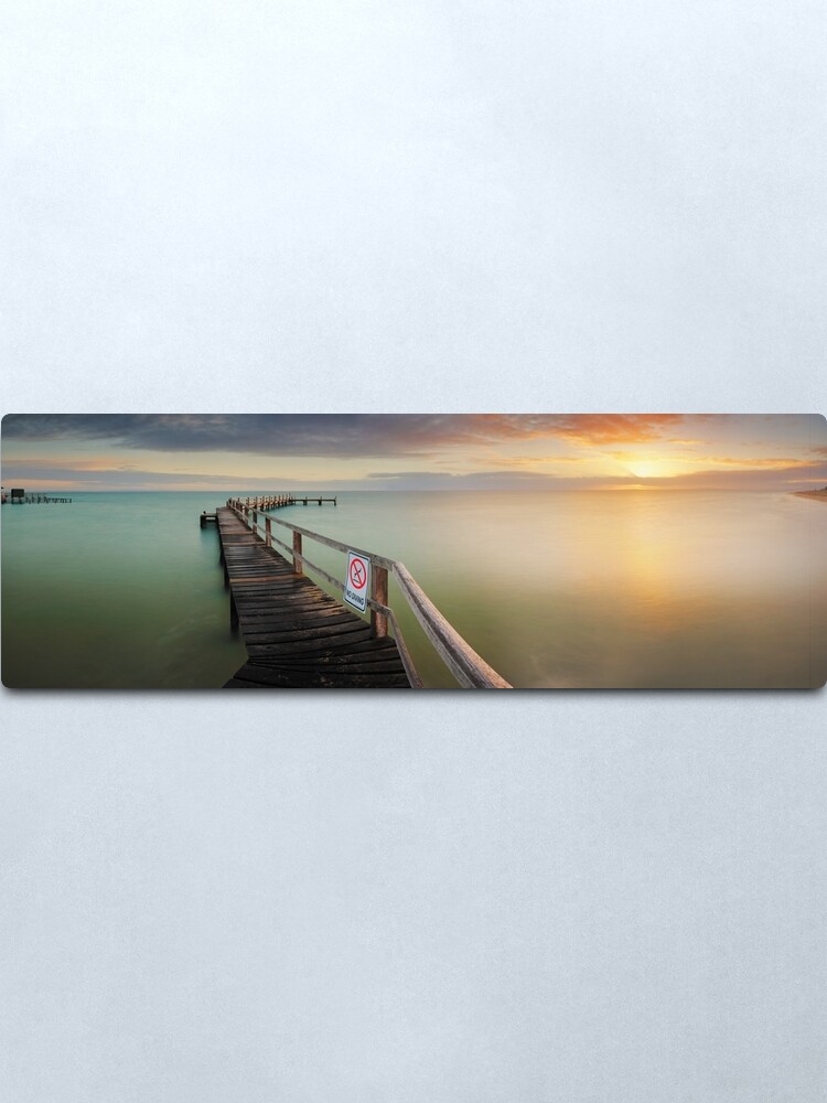 Alternate view of No Diving, Mornington Peninsula, Victoria, Australia Metal Print