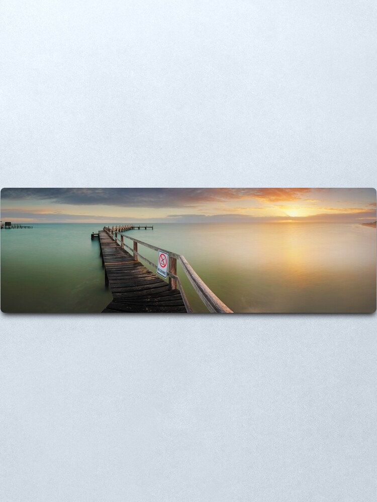 Alternate view of No Diving, Mornington Peninsula, Victoria, Australia Metal Print