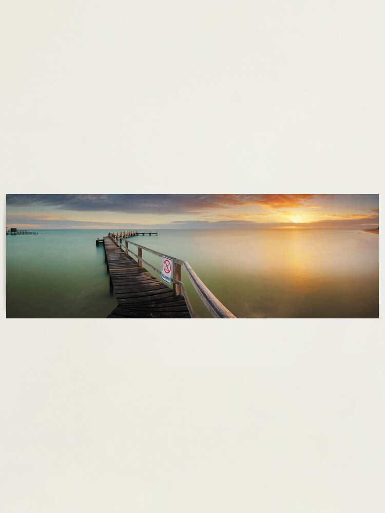 Alternate view of No Diving, Mornington Peninsula, Victoria, Australia Photographic Print
