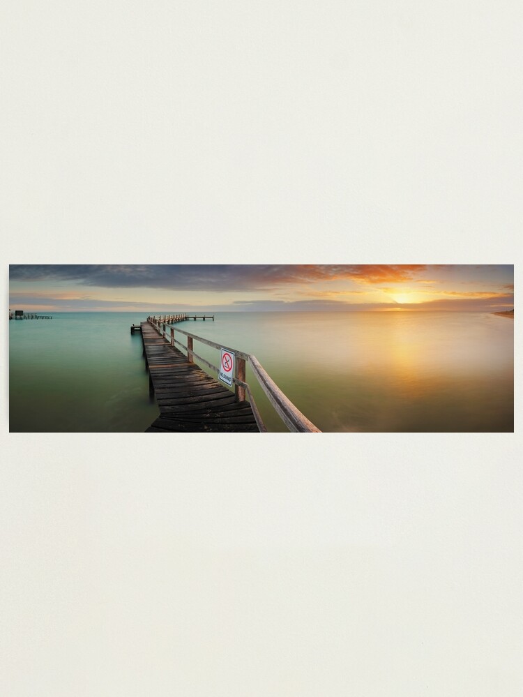 Alternate view of No Diving, Mornington Peninsula, Victoria, Australia Photographic Print