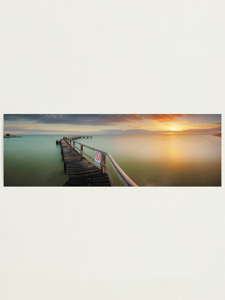 Alternate view of No Diving, Mornington Peninsula, Victoria, Australia Photographic Print