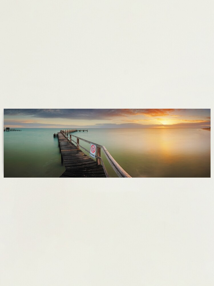 Alternate view of No Diving, Mornington Peninsula, Victoria, Australia Photographic Print