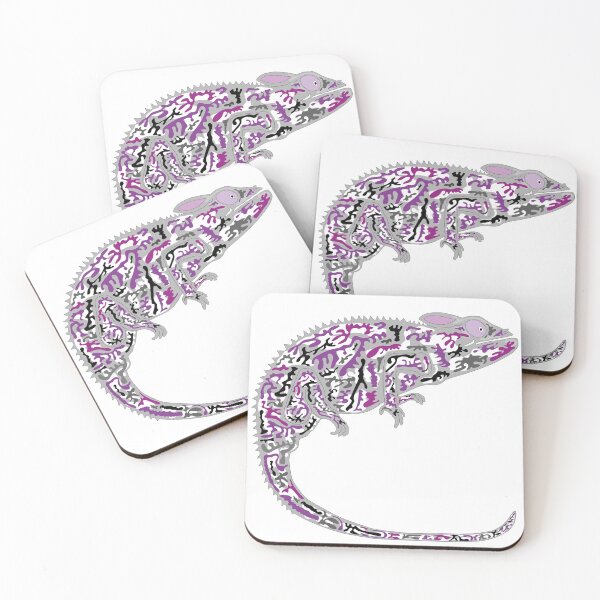 Item preview, Cameleon purple camouflage by vincent biollaz. designed and sold by vincentbiollaz.