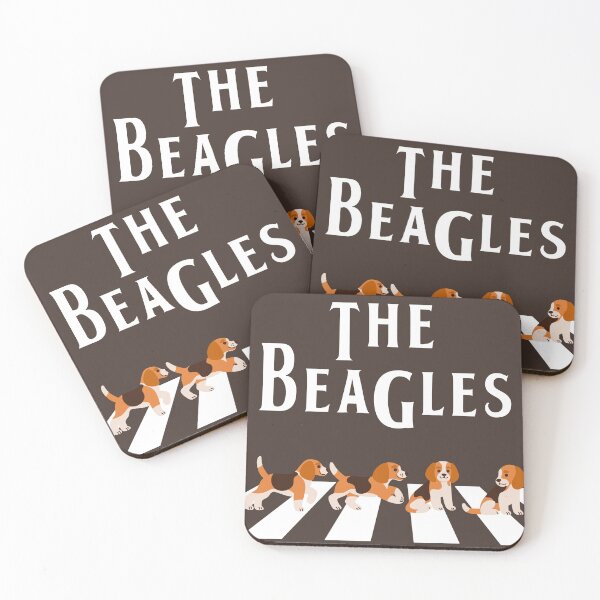 Item preview, The Beagles Abbey Road Dog Band designed and sold by allincolors.
