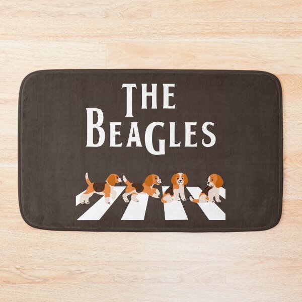 Item preview, The Beagles Abbey Road Dog Band designed and sold by allincolors.