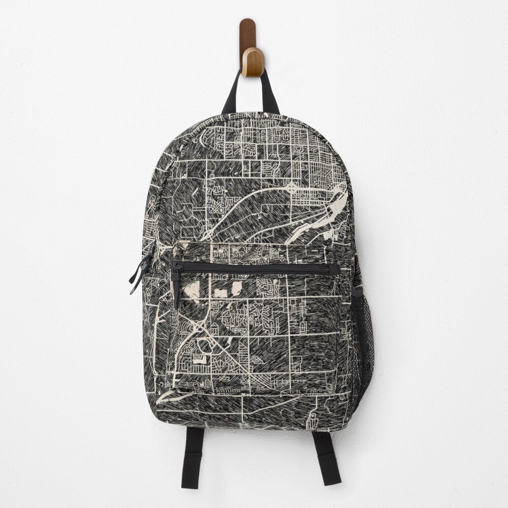 Vista previa del artículo con la obra «Mochila», diseñado y vendido por InkMaps.