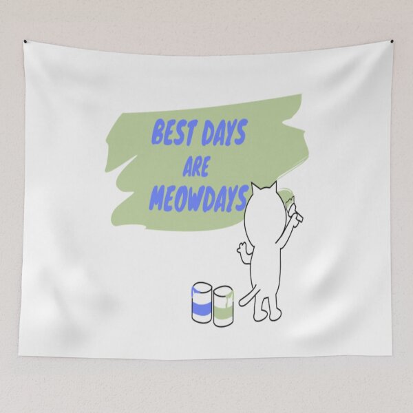 Item preview, Best days are meowdays designed and sold by hongdushirts.