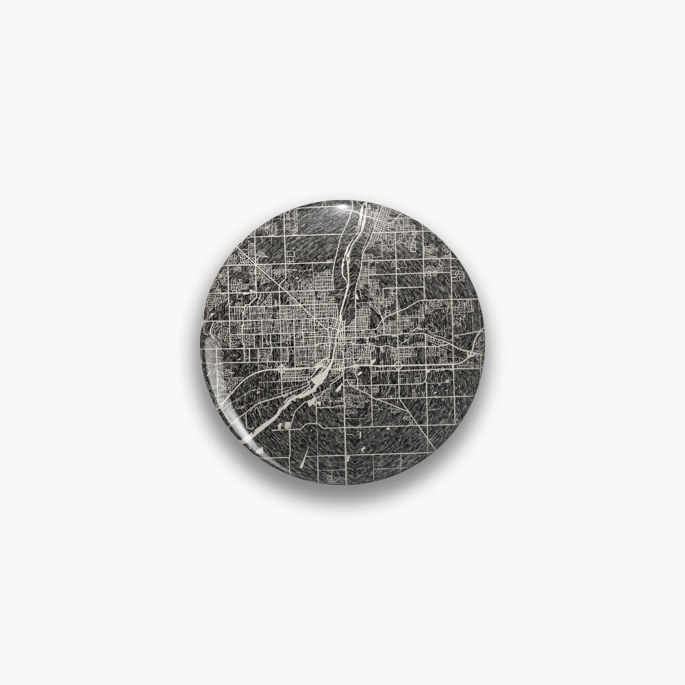 Vista previa del artículo con la obra «Chapa», diseñado y vendido por InkMaps.