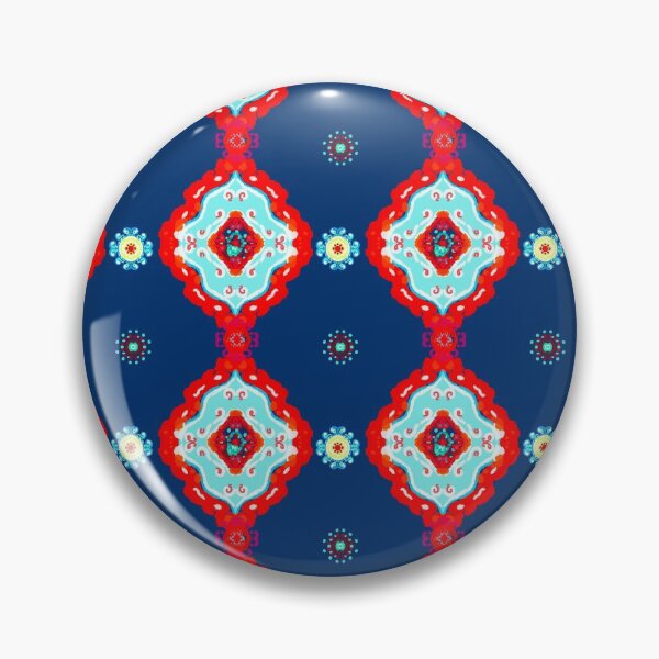 Item preview, Colourful bohemian,tiles,geometric ,mosaic,boho pattern  designed and sold by MariaMarinova.
