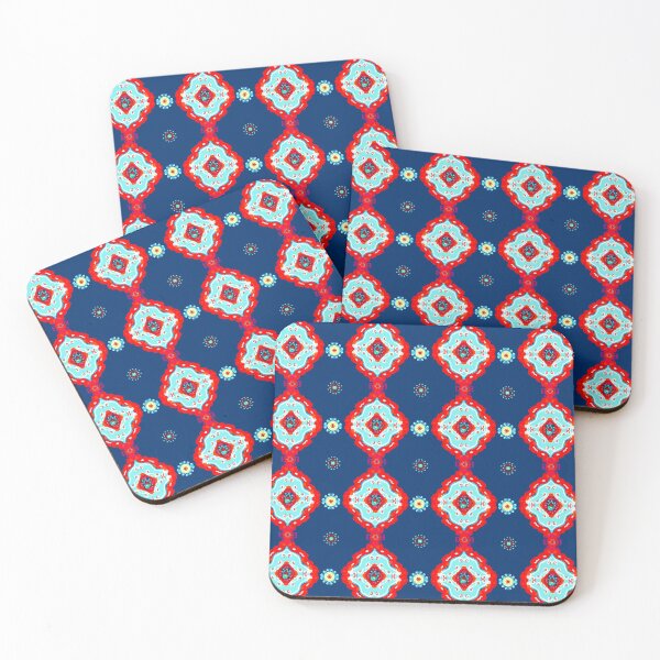 Item preview, Colourful bohemian,tiles,geometric ,mosaic,boho pattern  designed and sold by MariaMarinova.