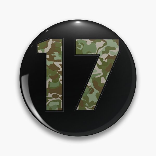 Item preview, Army Camouflage Number seventeen Soldiers Lucky Number 17 designed and sold by Urosek.