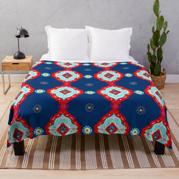 Item preview, Colourful bohemian,tiles,geometric ,mosaic,boho pattern designed and sold by MariaMarinova.