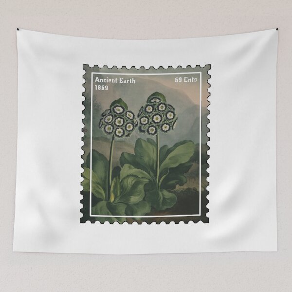 Item preview, Vintage Botany Plants Stamp designed and sold by PodiShawna.
