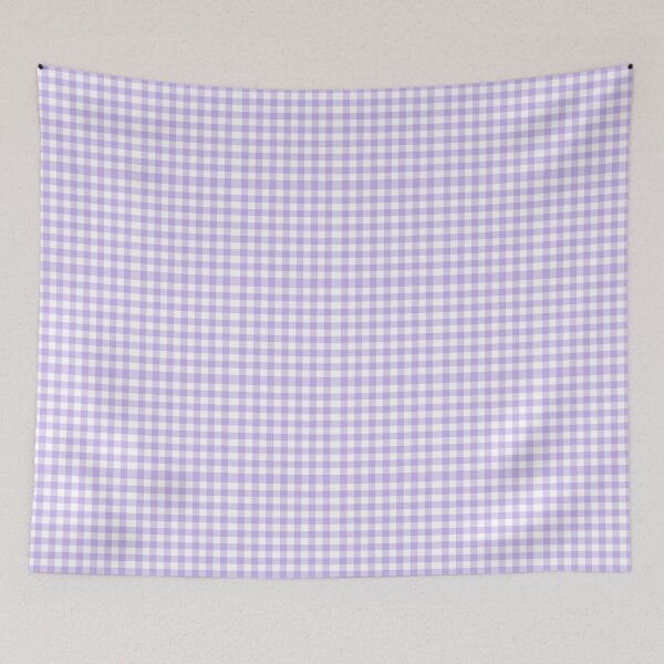 Item preview, classic lavender checkered design designed and sold by uniFashions.
