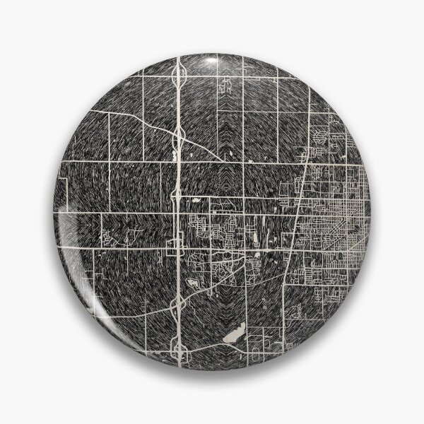 Artikelvorschau, Kenosha map Wisconsin Ink lines 2 entworfen und verkauft von InkMaps.