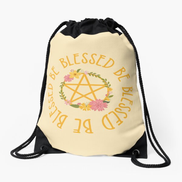 Item preview, Blessed Be Midsummer Floral Pentacle Cheeky Witch® designed and sold by cheekywitch.