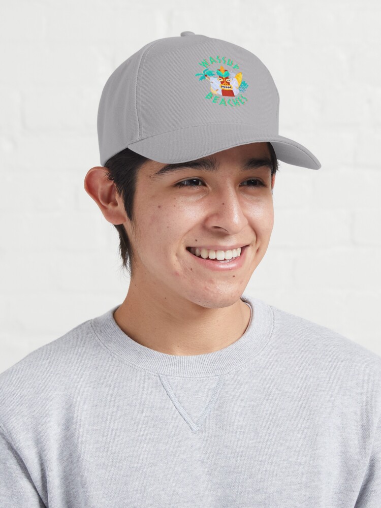 Alternate view of What's Up Beaches Cap