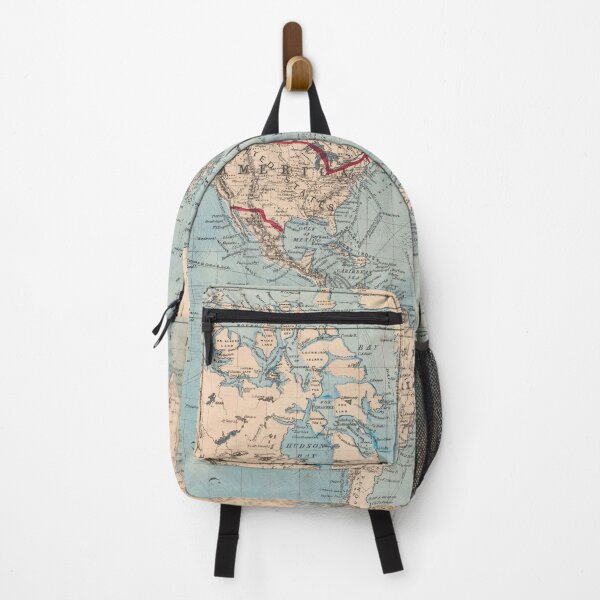 Item preview, Old World Map (1876) Vintage Global Continents Atlas designed and sold by BravuraMedia.