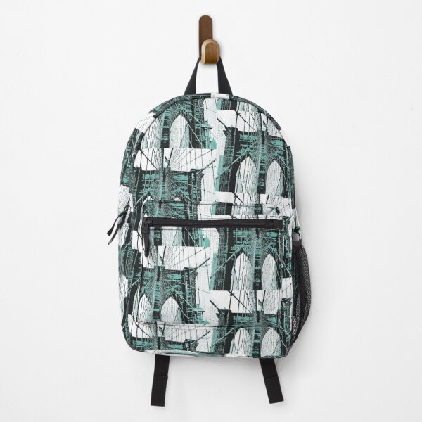 Item preview, Brooklyn Bridge (Light Blue), Manhattan, New York, USA designed and sold by DomGDesign.