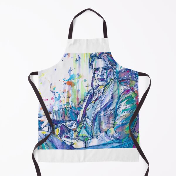 Item preview, W. B. YEATS - watercolor and ink portrait .1 designed and sold by lautir.