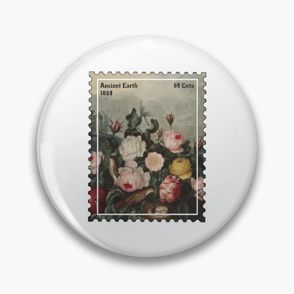 Item preview, Vintage Botany Plants Stamp designed and sold by PodiShawna.