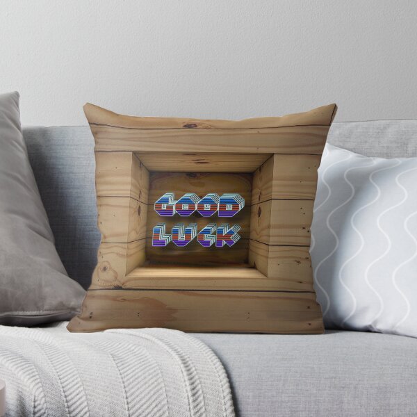 Good Luck Throw Pillow