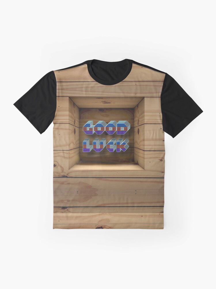 Alternate view of Good Luck Graphic T-Shirt