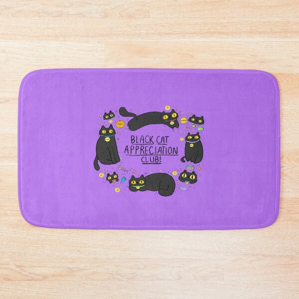 Item preview, Black Cat Appreciation Club - Purple designed and sold by Loskop.